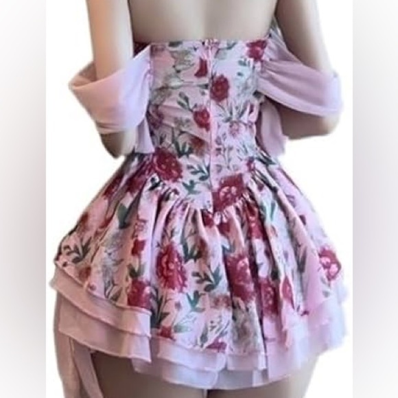 Ethereal Floral Fairy Coded Whimsical Dress, Size S - Picture 5 of 10